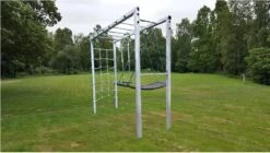 Apenbrug Metaal Gegalvaniseerd Basis Uitvoering -Bekende Speelgoed Winkel Apenbrug gegalvaniseerd metaal schommel klimtoestel speeltoestel 6