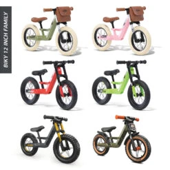 BERG BIKY Trial Groen Loopfiets 12 Inch Handrem -Bekende Speelgoed Winkel Berg biky loopfiets family