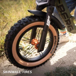 BERG BIKY Trial Groen Loopfiets 12 Inch Handrem -Bekende Speelgoed Winkel Berg biky loopfiets trial voorwiel accanten