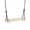 Geimpregneerd Houten Zitje (black-rope) Gevlochten Touw -Bekende Speelgoed Winkel Geimpregneerd grenen schommelzitje zwart touw