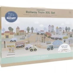 Little Dutch LD4487 Railway Treinbaan XXL -Bekende Speelgoed Winkel LD4487 little dutch railway treinbaan xxl 4