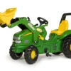 RollyX-Trac John-Deere Voorlader Traptractor 1 RollyX-Trac John-Deere Voorlader Traptractor -Bekende Speelgoed Winkel Rolly x trac john deere met rollytraclader rollytoys 046638
