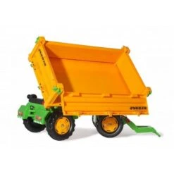 RollyToys RollyMulti Trailer 2-asser Aanhangwagen Joskin -Bekende Speelgoed Winkel Rollymulti trailer joskin rollytoys 123209 1