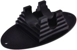 Stuntstep Standaard Kunststof Div Kleuren -Bekende Speelgoed Winkel Stuntstep standaard scooter base stand black 1