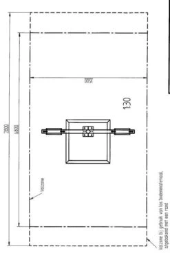 Paalschommel Dubbel T Schommel Professioneel 4-haaks -Bekende Speelgoed Winkel T schommel verzinkt openbaar gebruik