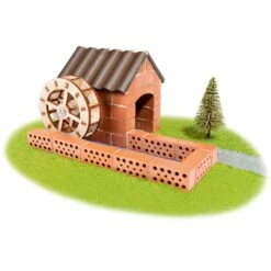 Teifoc Bouwdoos T4030 Watermolen -Bekende Speelgoed Winkel Teifoc bouwdoos metselset T4030 watermolen 1