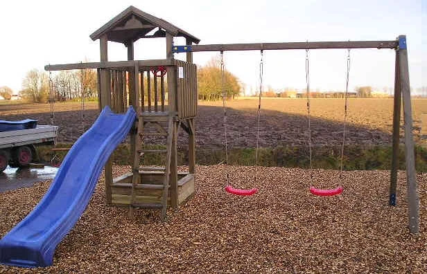 Aanbouw Duo-schommel Hout Voor Speeltoestel, Speeltoren 4 Aanbouw Duo-schommel Hout Voor Speeltoestel, Speeltoren - Afbeelding 2