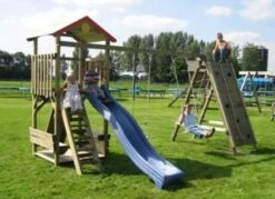 Houten Aanbouw Klimmuur/Klimnet Voor Schommels Mini Bij Speeltorens Speelburcht / Cathy / Rosaline -Bekende Speelgoed Winkel aanbouw klimmuur klimnet voor schommelaanbouw speelburcht 1 1