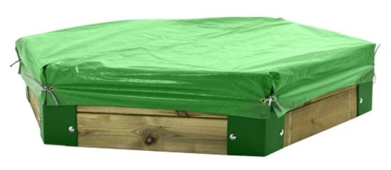 Afdekhoes Voor Zandbak Zeshoek Horby Bruck 4 Afdekhoes Voor Zandbak Zeshoek Horby Bruck - Afbeelding 2