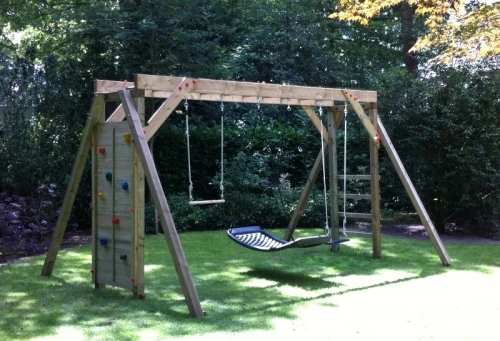 Apenbrugschommel Robuust 6 Haken 6 Apenbrugschommel Robuust 6 Haken - Afbeelding 4