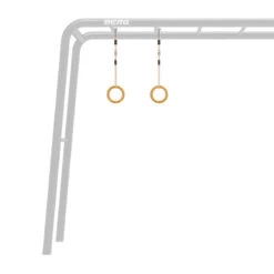 BERG Playbase Accessoire Houten Turnringen