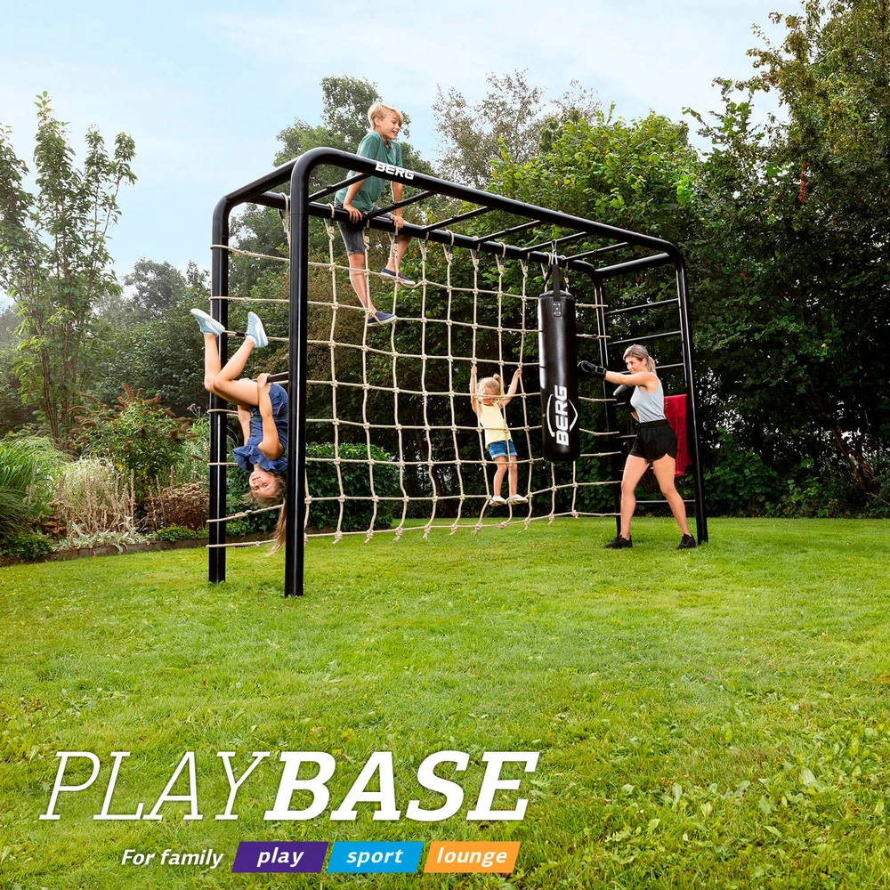 BERG Playbase Medium TT ( Houten Schommelzit + Trapeze ) 8 BERG Playbase Medium TT ( Houten Schommelzit + Trapeze ) - Afbeelding 6