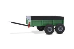BERG Tandem Trailer XL Green Skelter Aanhangwagen -Bekende Speelgoed Winkel berg tandem trailer xl 1