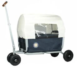 Beachtrekker Life Huif Bolderwagen 10 Beachtrekker Life Huif Bolderwagen -Bekende Speelgoed Winkel bolderwagen opvouwbaar beachtrekker life blauw met huif
