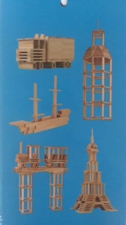 Bouwplankjes City Blocks 150 Stuks -Bekende Speelgoed Winkel bouwplankjes 150 stuks 2