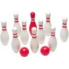 Bowlingspel Rood & Wit -Bekende Speelgoed Winkel bowlingspel rood en wit buitenspeel