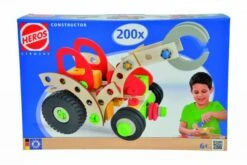 Eichhorn/Heros Constructor 200-delig Houten Constructie-speelgoed -Bekende Speelgoed Winkel constructor 200 delig heros 39043