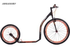 Volwassen Step CRUSSIS URBAN 4.3 BLACK/ORANGE 26/20 -Bekende Speelgoed Winkel crussis urban 43 black orange 26 20 volwassenstep speelactief.nl 1