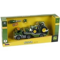 Dieplader + Tractor John Deere Met Voorlader – Constructiespeelgoed – Theo Klein 3908 9 Dieplader + Tractor John Deere Met Voorlader – Constructiespeelgoed – Theo Klein 3908 -Bekende Speelgoed Winkel dieplader met tractor john deere theo klein 3908 2