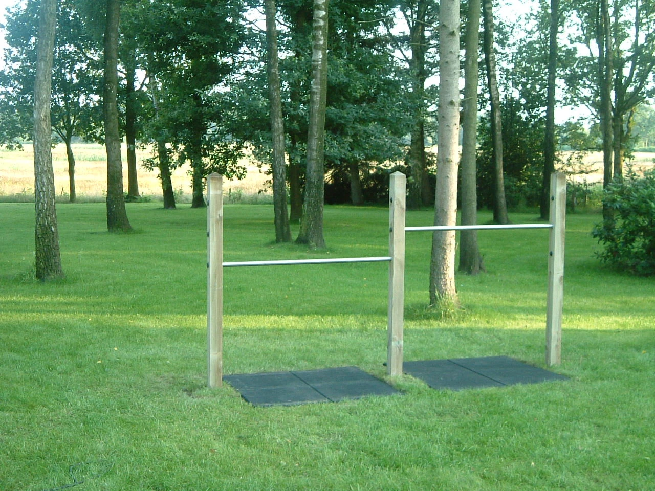 Duo-Duikelrek Duikelstang Deluxe RVS 120cm 3 Duo-Duikelrek Duikelstang Deluxe RVS 120cm