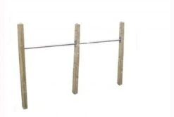 Duo-Duikelrek Duikelstang RVS 90cm