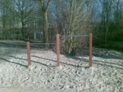 Duikelrek Hardhout Mono Openbaar Gebruik Turnrek