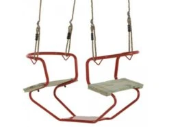 Schommelschuitje Duoschommel Club (PP-touwenset) Rood
