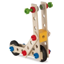 Eichhorn 4in1 Constructor 100-dlg Houten Constructie-speelgoed -Bekende Speelgoed Winkel eichhorn constructor 100 delig 5 1