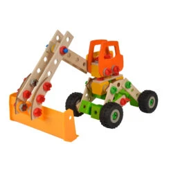 Eichhorn 6in1 Constructor 140-dlg Houten Constructie-speelgoed Loader -Bekende Speelgoed Winkel eichhorn constructor 140dlg constructieset loader 6in1 set 4