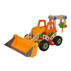 Eichhorn 6in1 Constructor 140-dlg Houten Constructie-speelgoed Loader -Bekende Speelgoed Winkel eichhorn constructor 140dlg constructieset loader 6in1 set 5