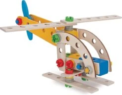 Eichhorn 4in1 Constructor 70-delig Houten Constructie-speelgoed -Bekende Speelgoed Winkel eichorn constructor 70 constructie speelgoed houten speelgoed.jpg 3