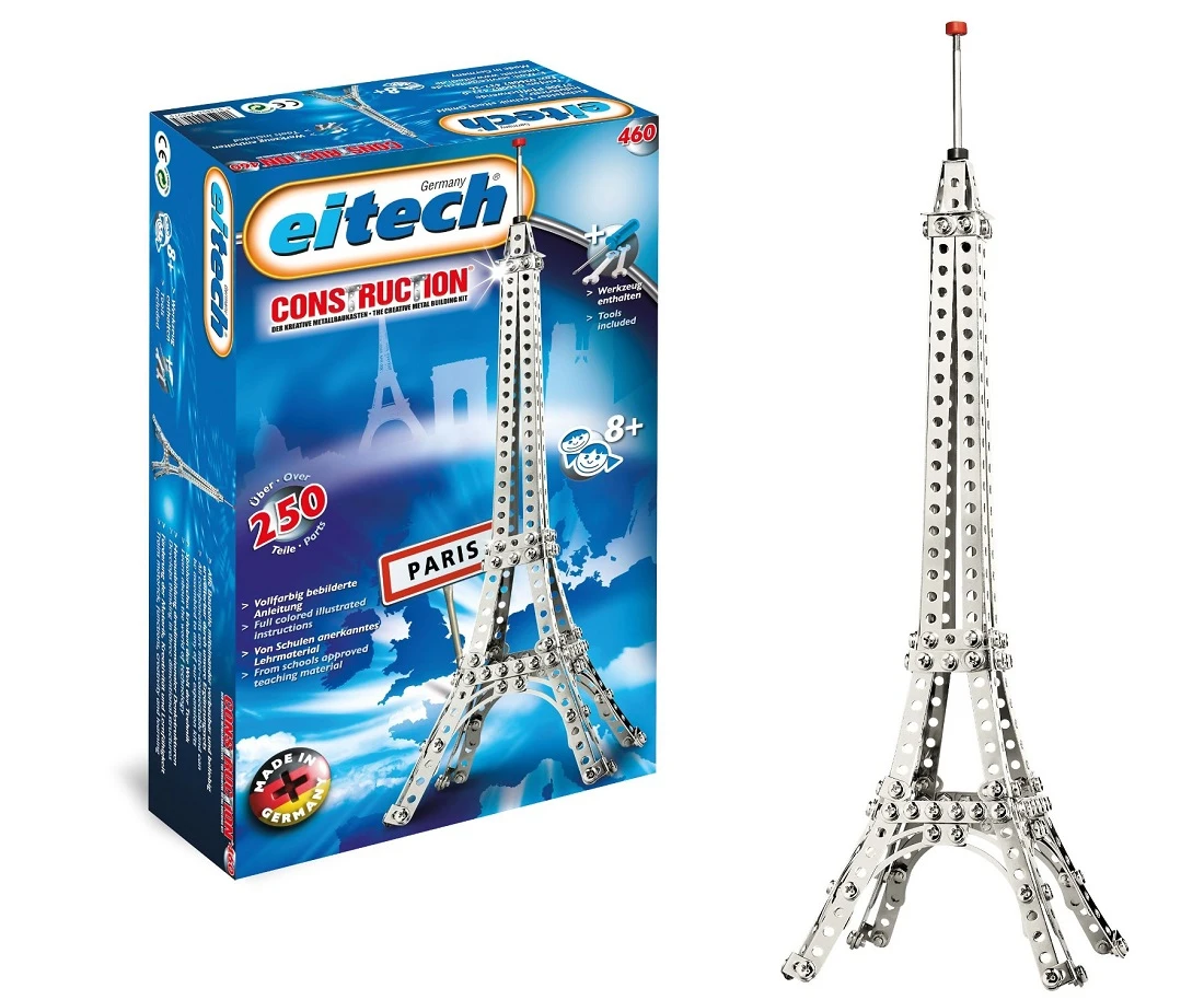 Eitech C460 Eiffeltoren Constructie Speelgoed 5 Eitech C460 Eiffeltoren Constructie Speelgoed - Afbeelding 3