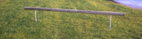 Evenwichtsbalk Rondhout Openbaar 4 Evenwichtsbalk Rondhout Openbaar - Afbeelding 2