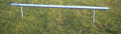 Evenwichtsbalk Staal Rond Openbaar 3 Evenwichtsbalk Staal Rond Openbaar