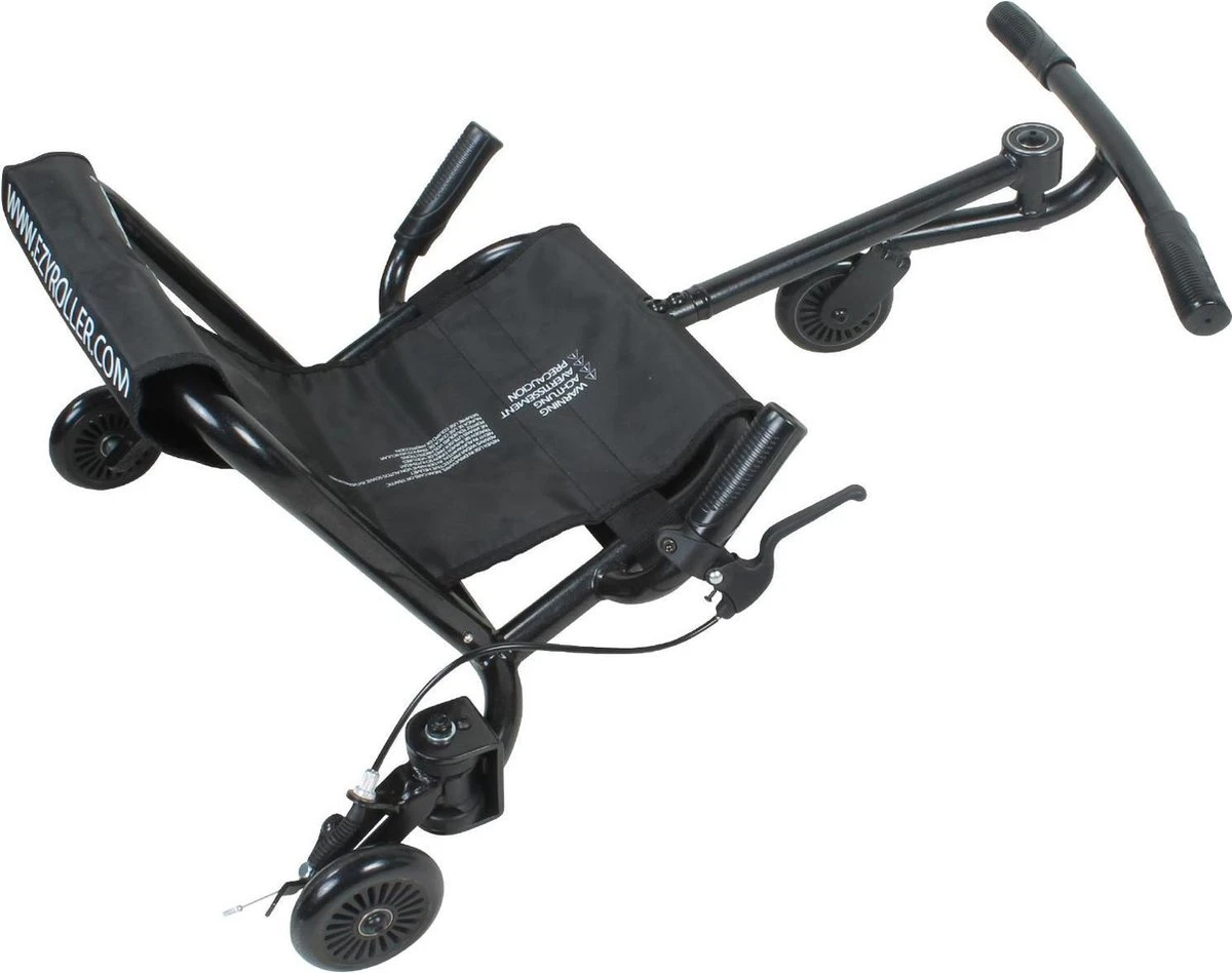EzyRoller Zwart Skelter/ligfiets Color Black 5 EzyRoller Zwart Skelter/ligfiets Color Black - Afbeelding 3