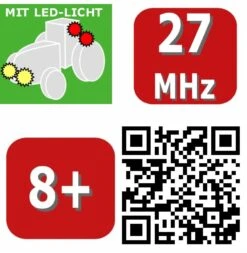 Tronico Junior Radiografisch Bestuurbare Fendt Vario 313 – 1 : 24 -Bekende Speelgoed Winkel fendt 313 vario rc tronico junior 10069 4