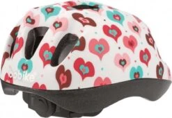Fietshelm Meisje Bobike Hearty Mat Mt. S (52 – 56 Cm.) -Bekende Speelgoed Winkel fietshelm bobike hearthy mat s 1 1