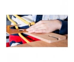 Toolkid Figuurzaagplankje Met Klem Kindergereedschap -Bekende Speelgoed Winkel figuurzaagplankje met klem toolkid 100355 1 1