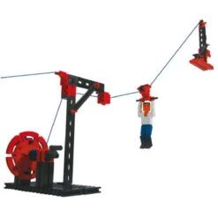 Fischertechnik Basic – Cable Cars – 41859 -Bekende Speelgoed Winkel fischertechnik basic 41859 kabelbaan 3 2