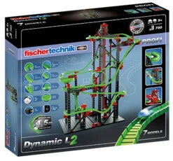 Fischertechnik Dynamic L2 Knikkerbaan -Bekende Speelgoed Winkel fischertechnik dynamic l2 536621 1