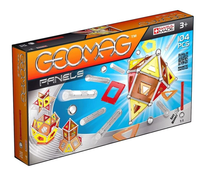 Geomag Color Panels – 104 Delig 4 Geomag Color Panels – 104 Delig - Afbeelding 2