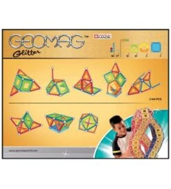 Geomag Panels Glitter – 44 Delig -Bekende Speelgoed Winkel geomag glitter panels set 44 pcs 1 1