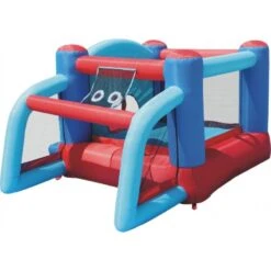 Springkussen Happy Hoop Football Bouncer -Bekende Speelgoed Winkel happy hop 9187 springkussen football bouncer 1 1