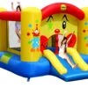 Springkussen Clown Slide & Hoop Bouncer -Bekende Speelgoed Winkel happy hop 9201 springkussen clown slide hoop