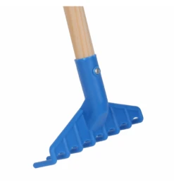 TalenTools KP3 Mini Hark Blauw Kunststof Kinderhark -Bekende Speelgoed Winkel hark talentools kp3 1