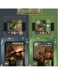 Heroes Of Normandie Promo Punchboard 1