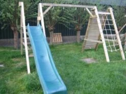 Aanbouw Klimmuur/klimnet Compact -Bekende Speelgoed Winkel houten aanbouw klimmuur klimnet compact 2 1