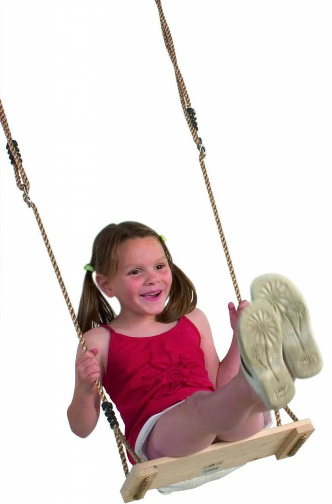 Houten Schommelzitje PP-touw Schommelzit Geïmpregneerd 6 Houten Schommelzitje PP-touw Schommelzit Geïmpregneerd - Afbeelding 4