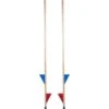 Stelten Houten Rood/Blauw -Bekende Speelgoed Winkel houten stelten blank hout roodblauw