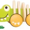 Trekfiguur Hape: Walk-a-Long Crocodile -Bekende Speelgoed Winkel houten trekdier hape walk along crocodile